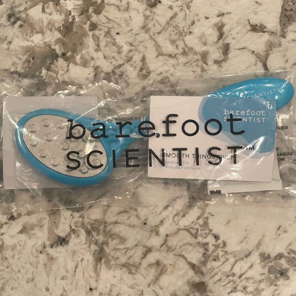 Barefoot scientist pedicure file